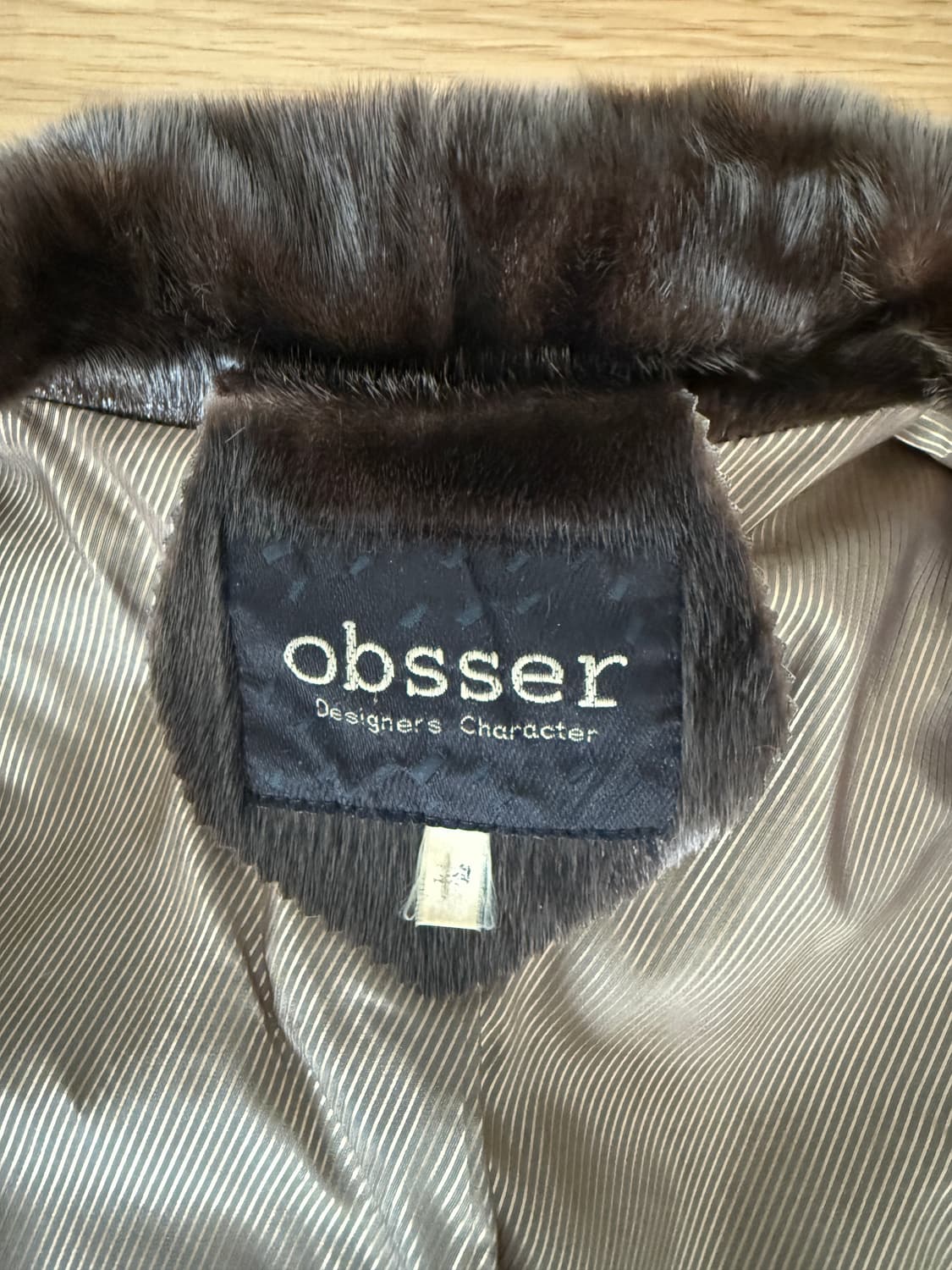 Vintage 바다표범 모피 코트 상품이미지6