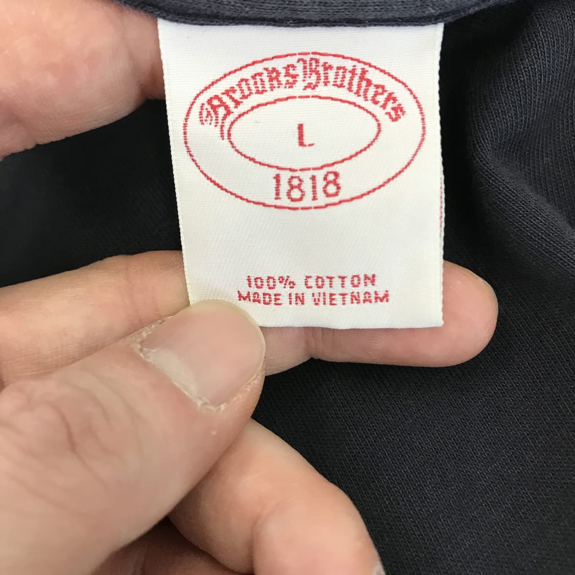 브룩스브라더스 가먼트다잉 수피마 반팔 [L] 상품이미지4