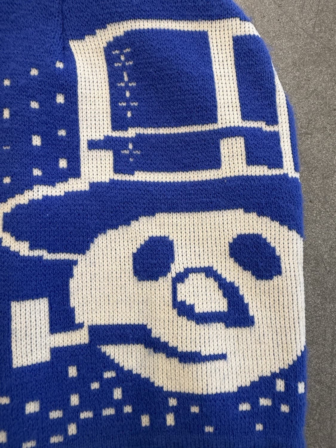 08FW 슈프림 스노우맨 비니 블루 상품이미지2