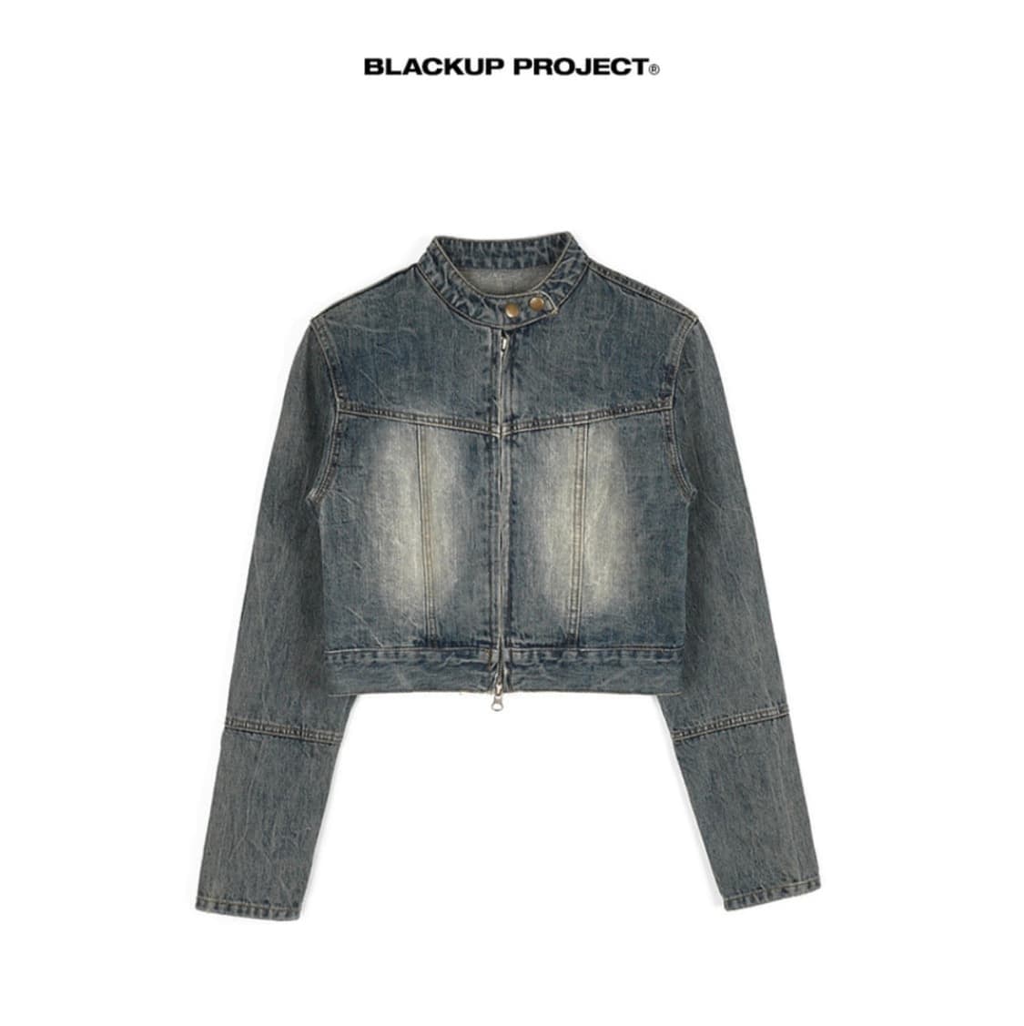 블랙업 클레븐 데님자켓(M) 상품이미지1