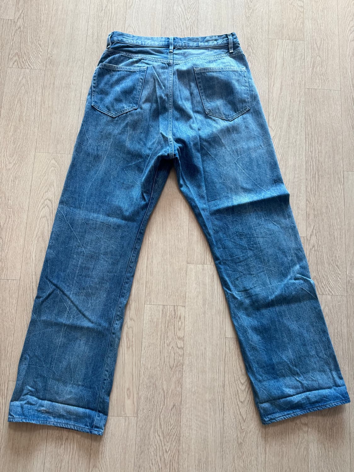 오라리 셀비지 페이디드 라이트 데님팬츠 22ss 상품이미지3