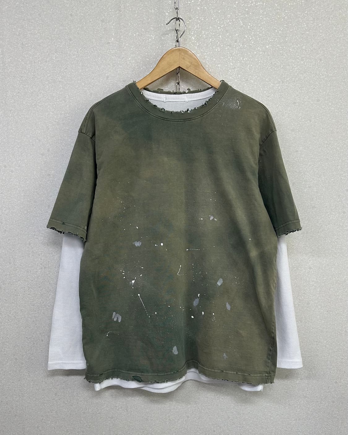 (XL)피그먼트 커스텀 반팔-M2214 상품이미지1