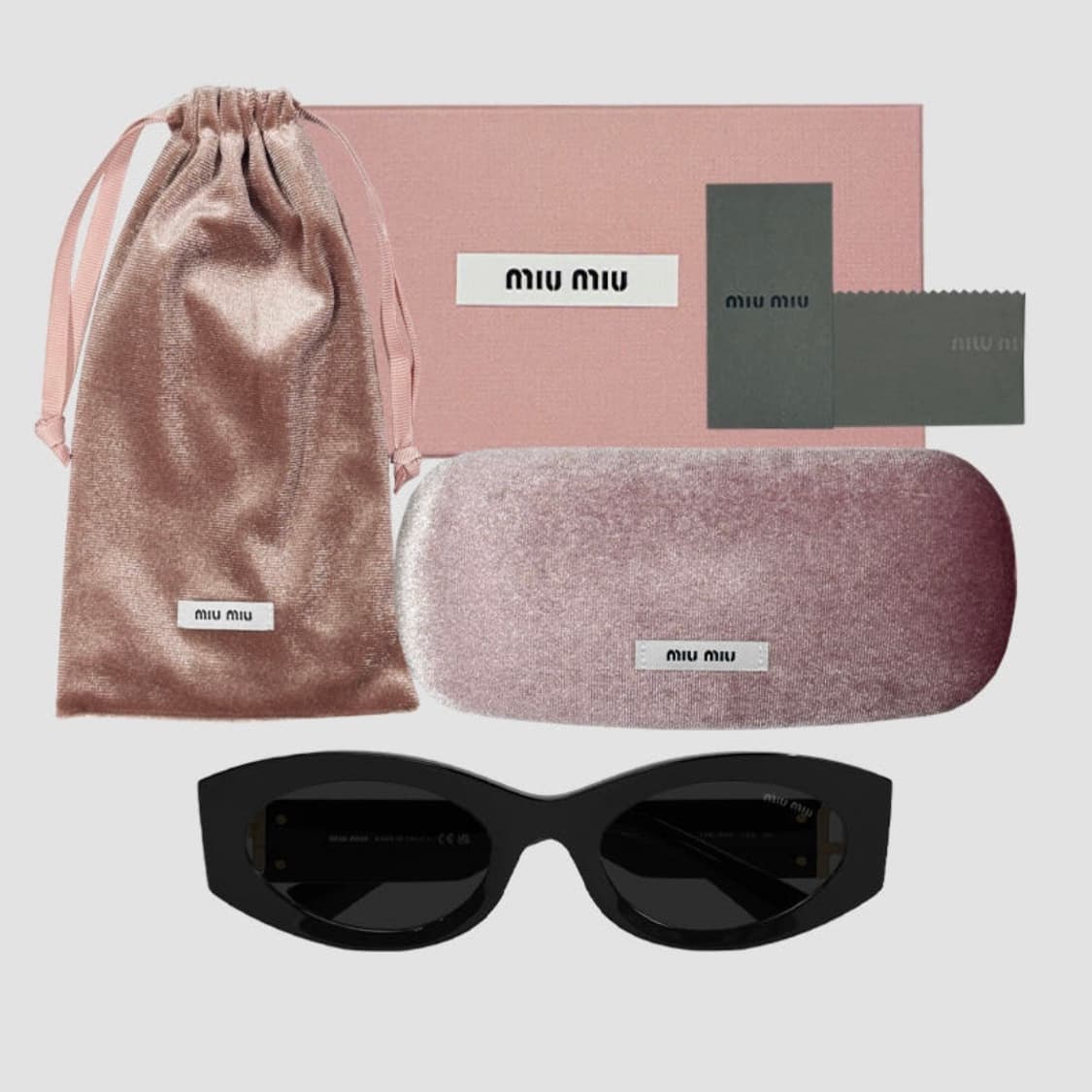 Miumiu 미우미우 글림스 선글라스 SMU11W-E1AB-F05S0 상품이미지3