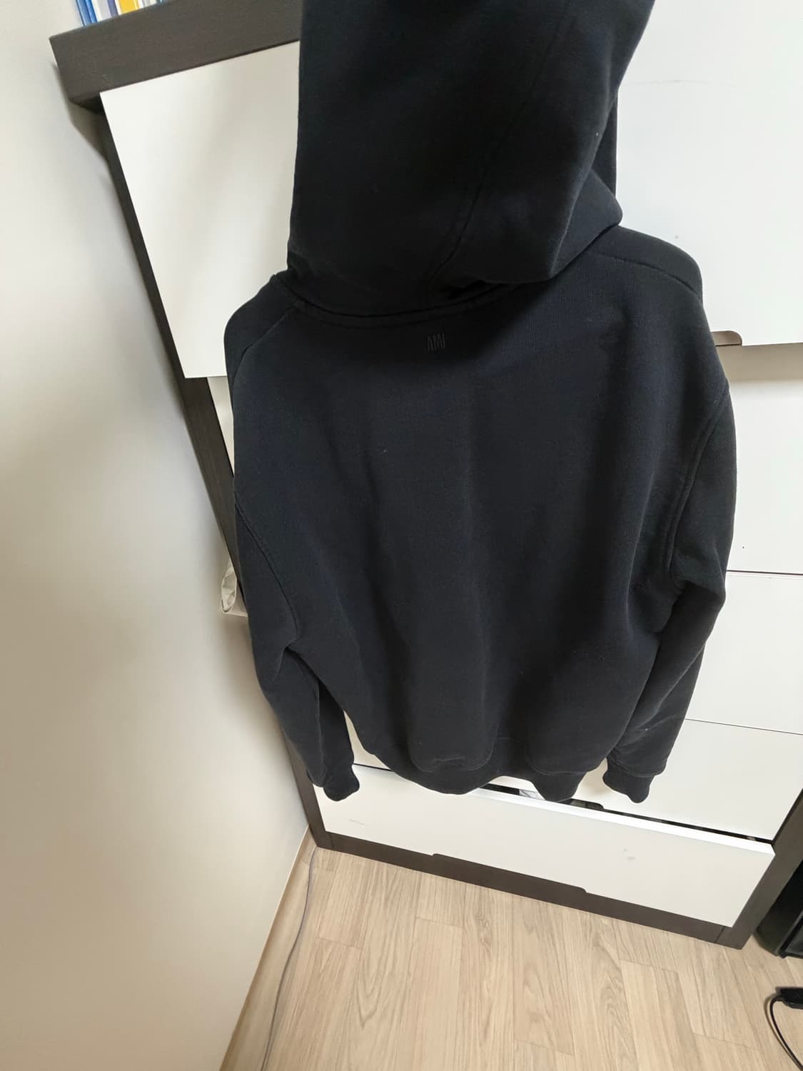 AMI 아미 스몰 하트 로고 후드집업 (정품) (사이즈 XS) 상품이미지2