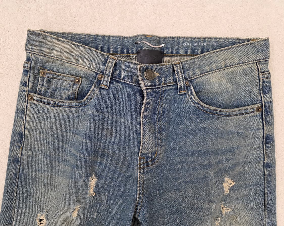 생로랑 남자 무릎찢청  청바지.   싸이즈 30 상품이미지2