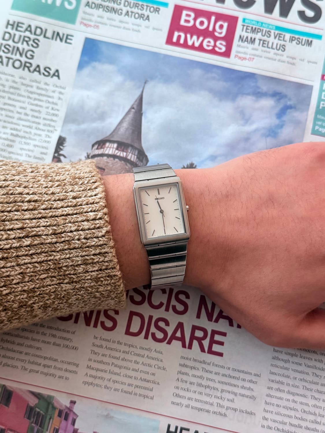 Seiko 세이코 Quartz Tank 상품이미지5