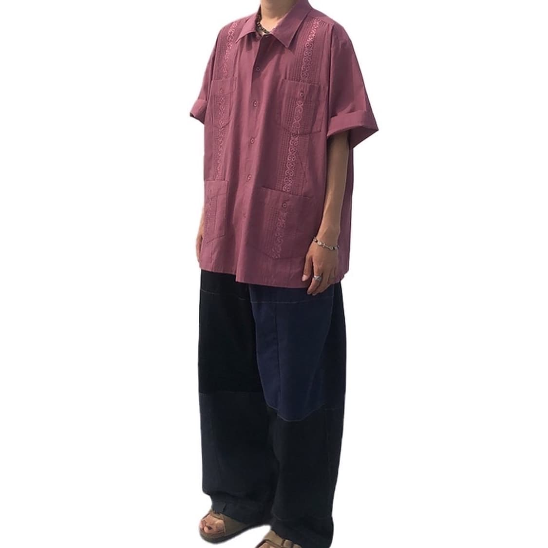 VINTAGE CUBAN SHORT-SLEEVED SH 상품이미지3