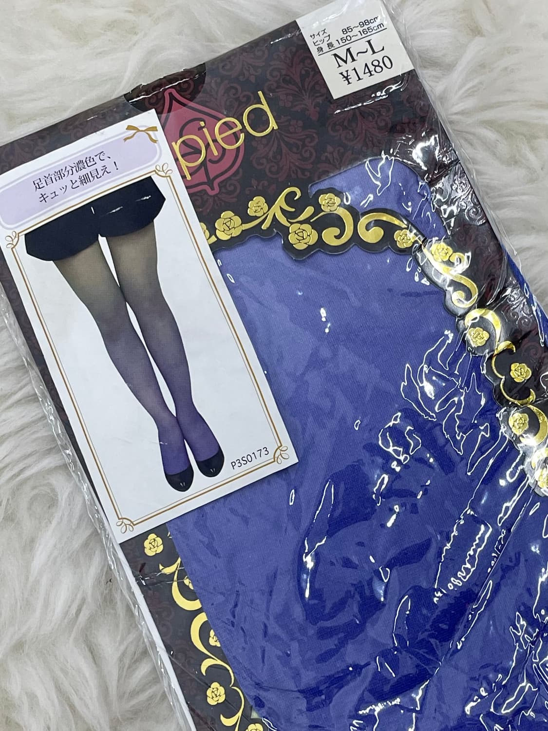 갸루 포인트 타이즈 스타킹 상품이미지3