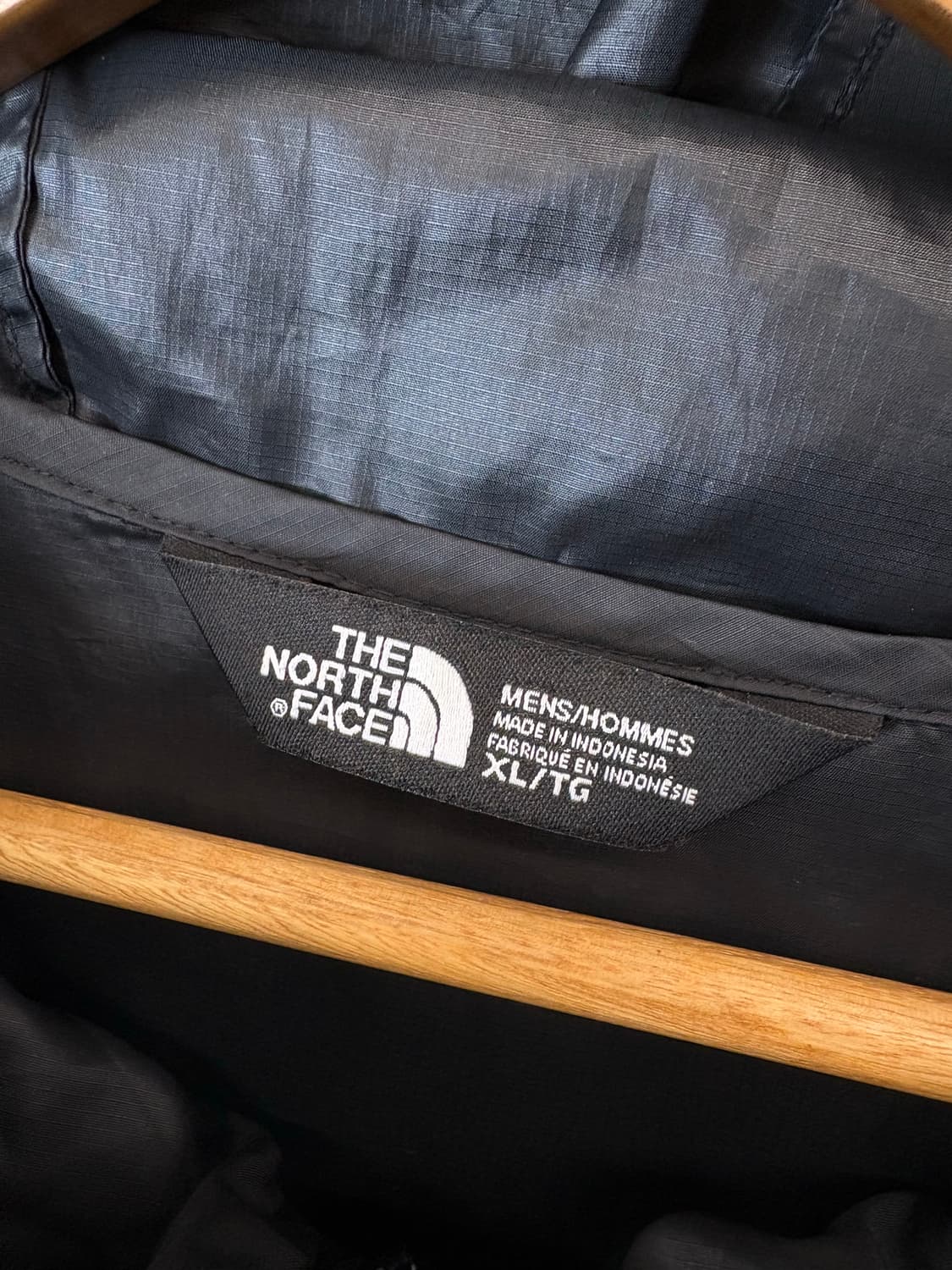 노스페이스 나일론 패턴 바람막이 블랙 상품이미지6