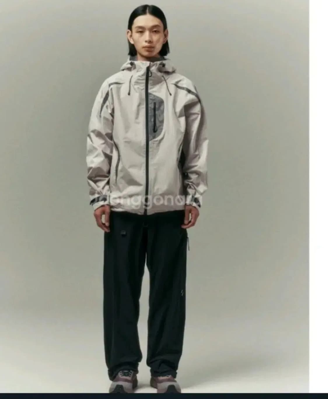 웰터익스페리먼트 3L 넛 후드 쉘 자켓 화이트 사이즈2 상품이미지2