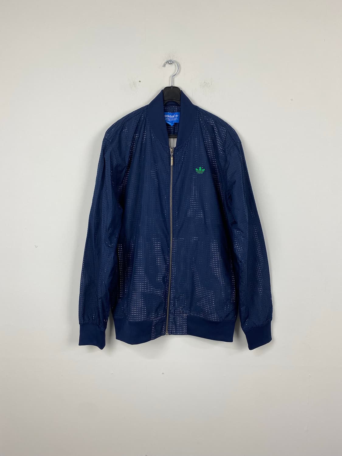 아디다스 펀칭 블루종 바람막이 자켓 L 상품이미지1