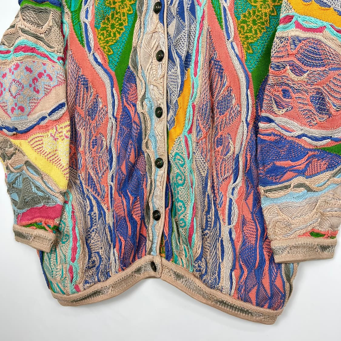 COOGI 쿠지 라운드넥 케이블 가디건 상품이미지4