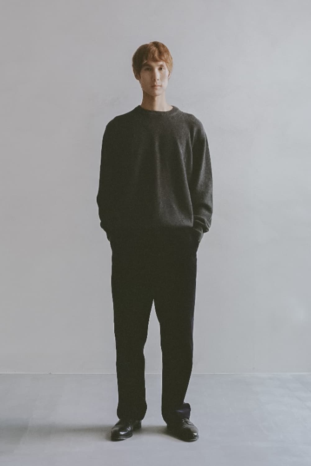 [m] 24fw 가지록 캐시미어 크루넥 스웨터 상품이미지2