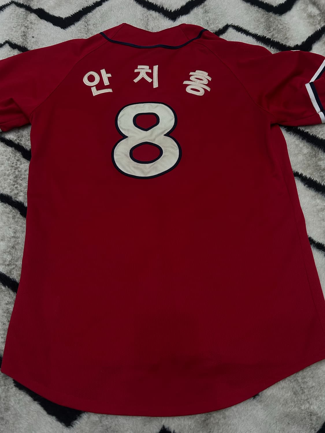 [L]네포스 기아타이거즈 반팔유니폼/안치홍 상품이미지3