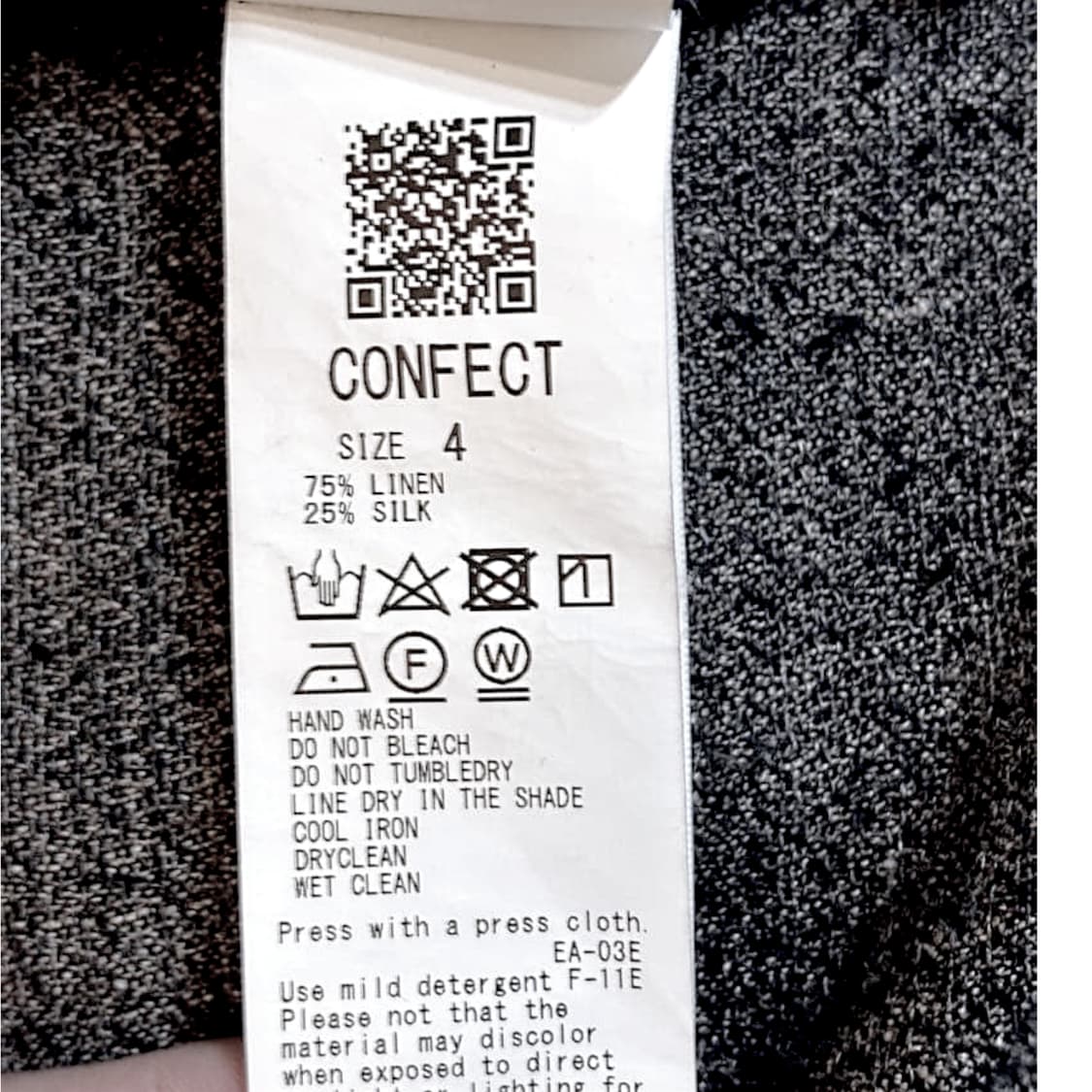 네스트로브컨팩트 린넨실크 스모크 셔츠자켓 상품이미지10