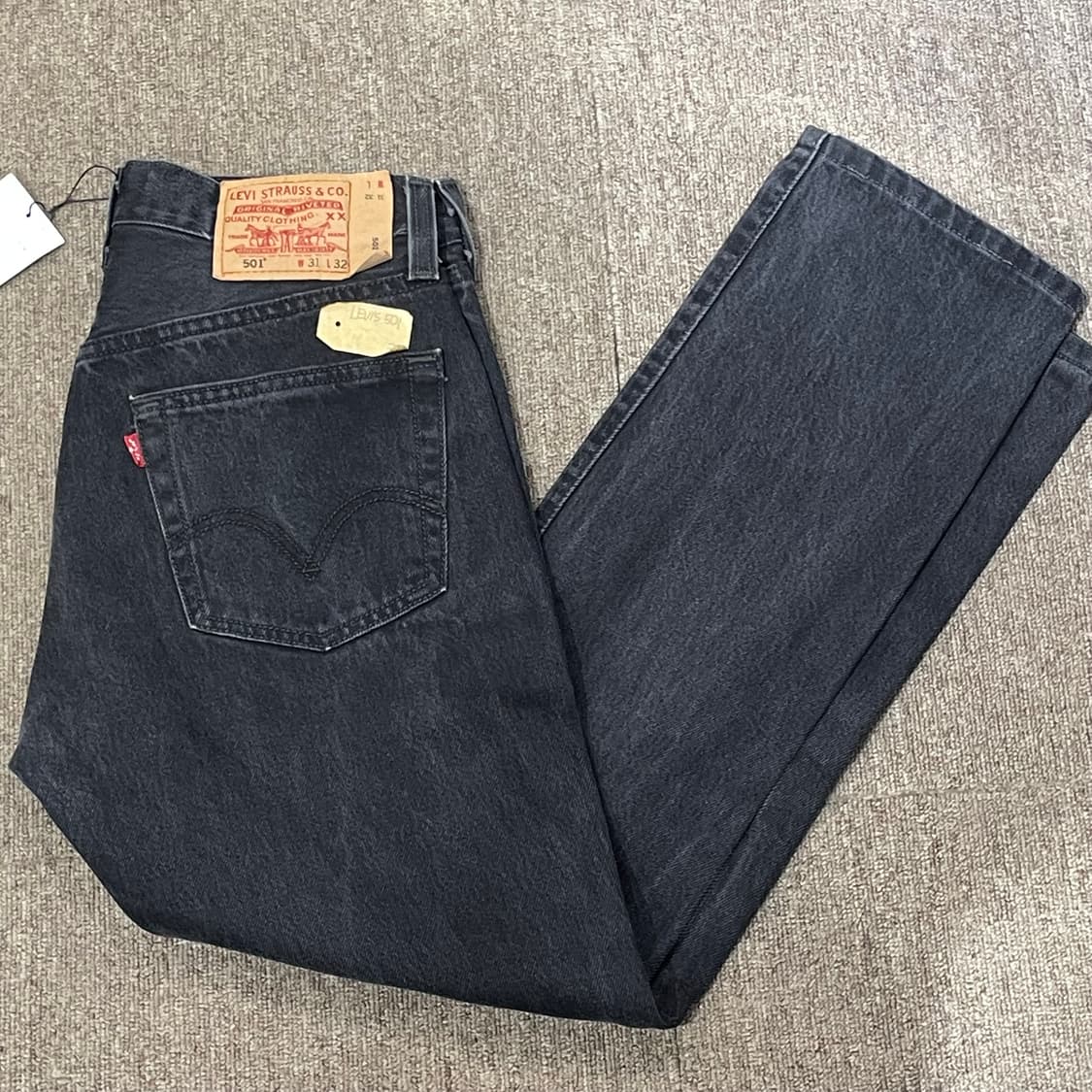 (31) Levi's 501 (리바이스 스트레이트 블랙 데님) 상품이미지9