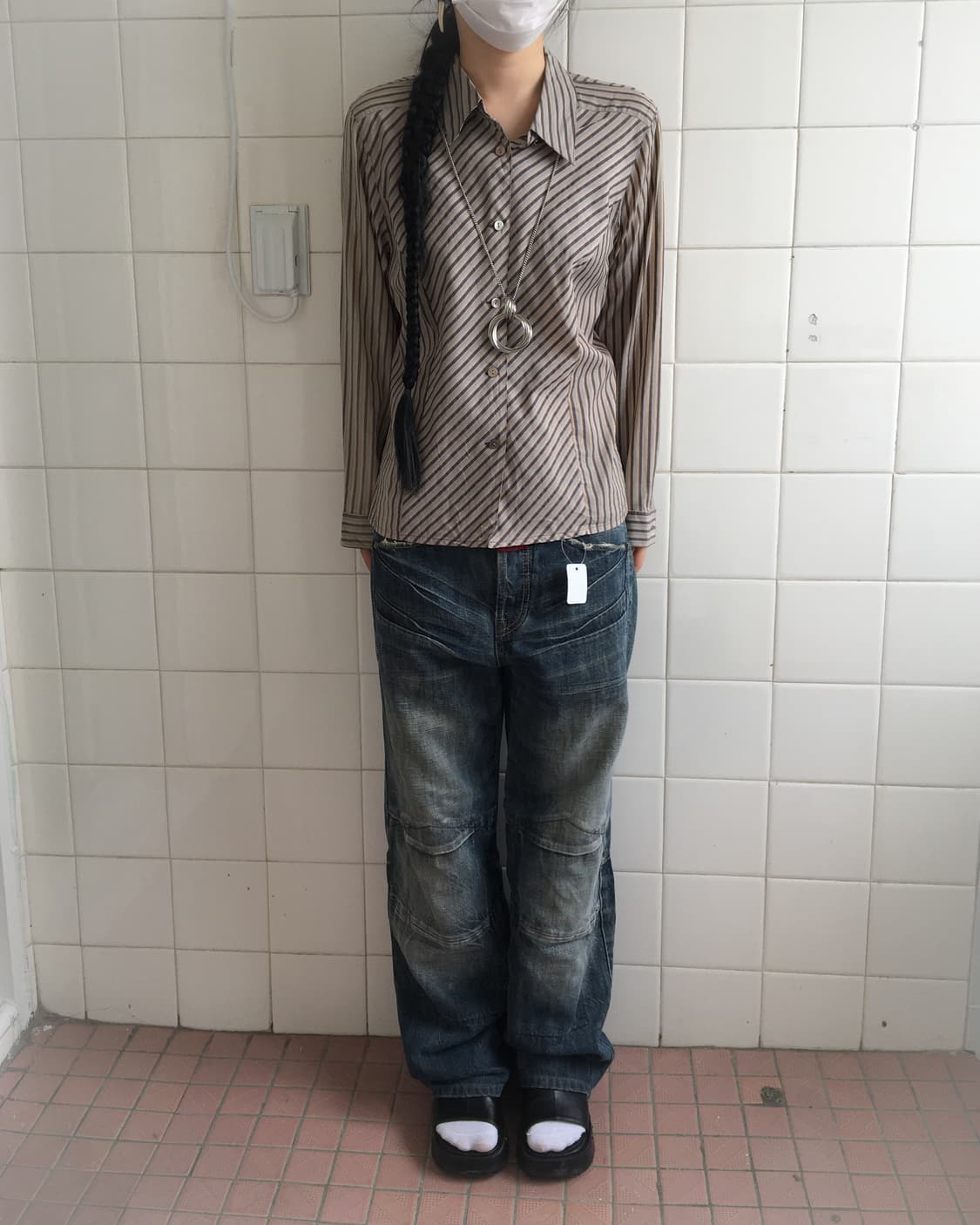 Stripe pattern shirt 상품이미지5