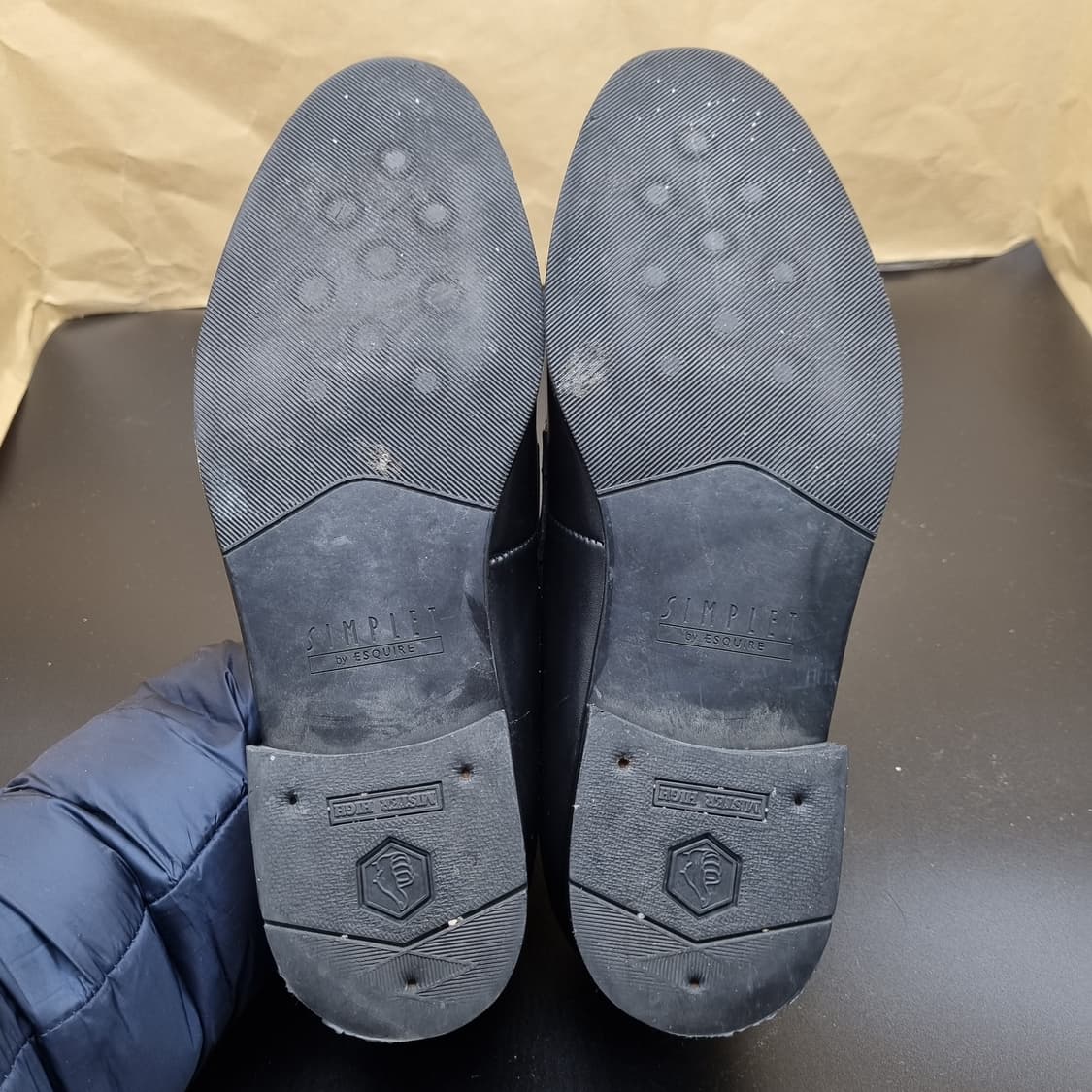 에스콰이어 심플리트 남성로퍼 실사이즈275  상품이미지3