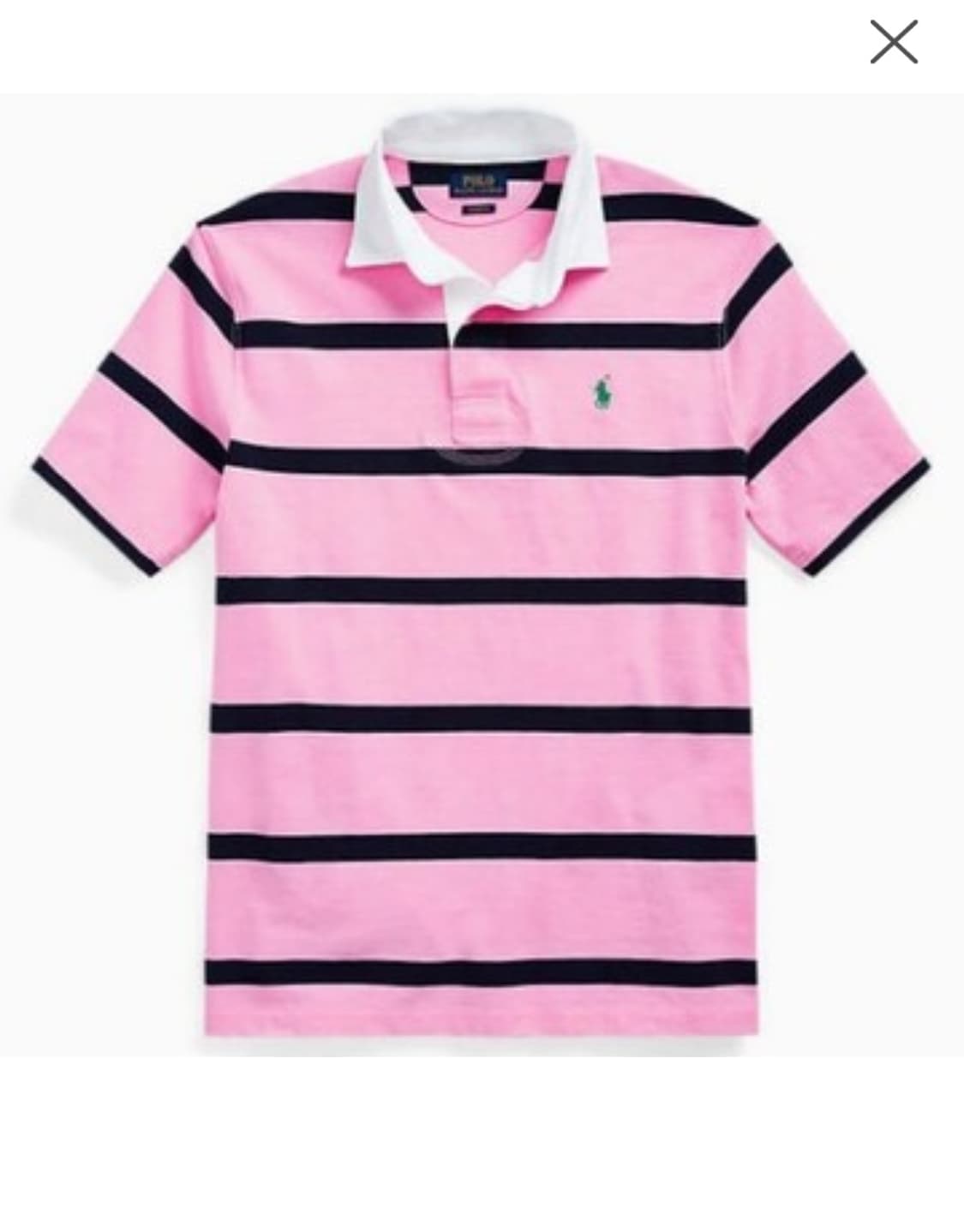폴로 랄프로렌 아이코닉 럭비 반팔 셔츠 L사이즈 상품이미지1