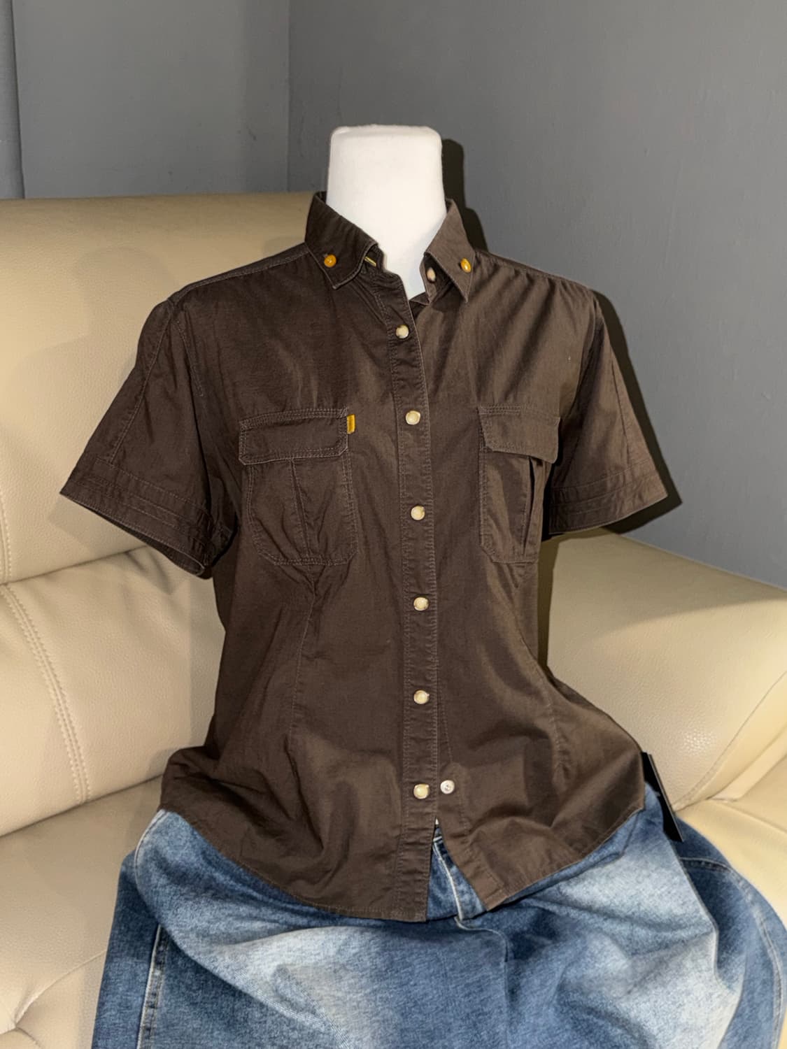 Eastboy pocket detail shirt 상품이미지1