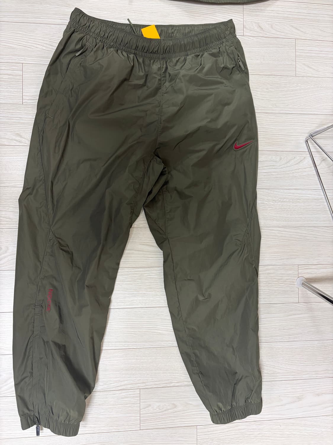 나이키 x 녹타 카키 트랙 자켓 팬츠 새트 아시아L 상품이미지5