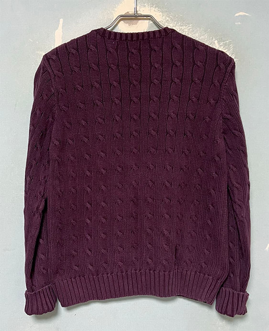 POLO 폴로 여자 꽈배기니트 겨울 캐주얼 S 90 55 상품이미지2