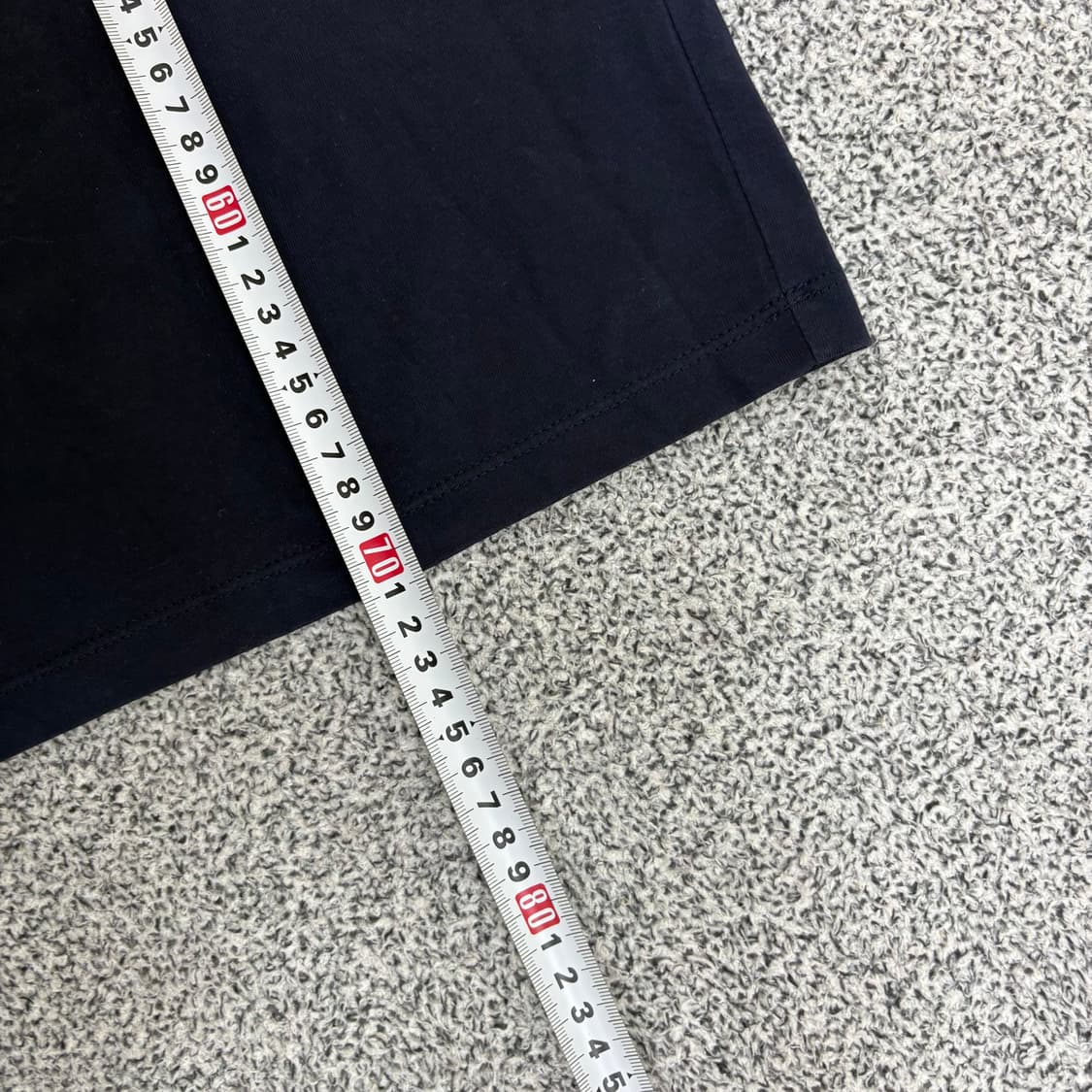 M 무신사스탠다드 반팔티 라운드 네이비 0311J 상품이미지6