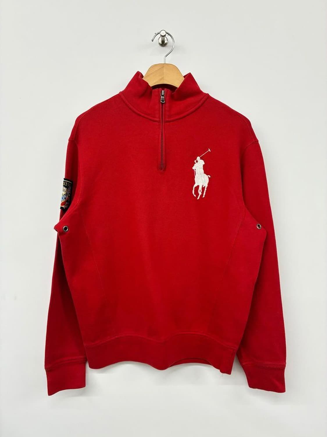 폴로 랄프로렌 빅포니 자수 하프집 니트 PN9779 상품이미지1