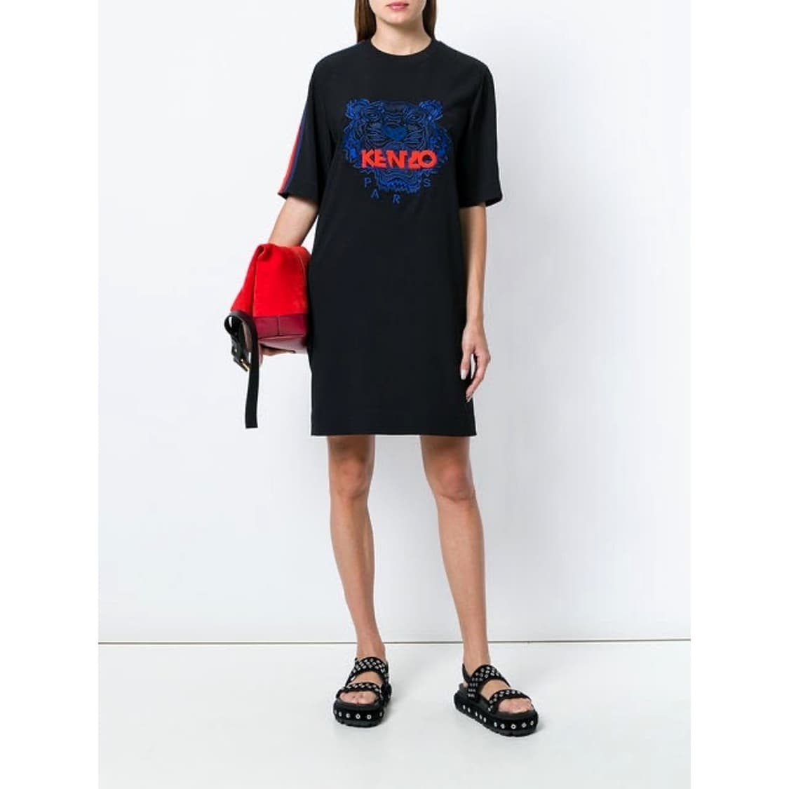 겐조 KENZO 타이거 스웨트 원피스 상품이미지1