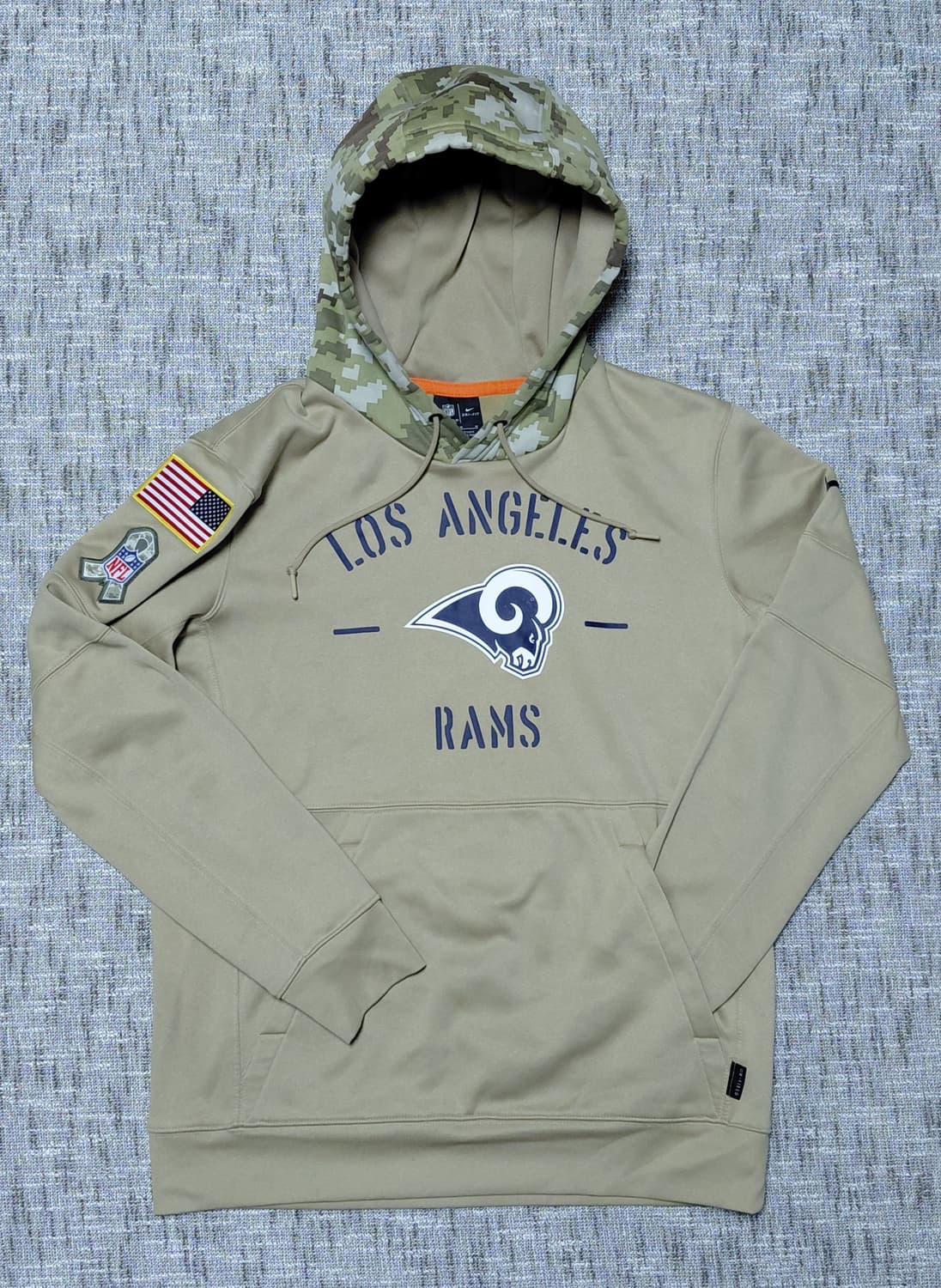 나이키 NFL LA 램스 기모 후드티 M 상품이미지1