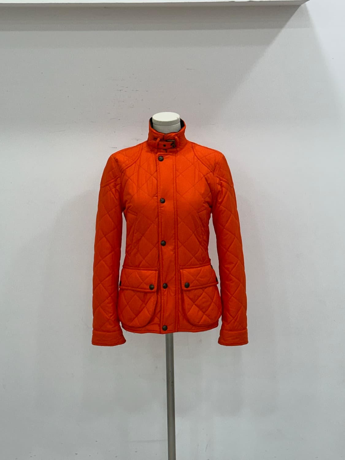 폴로 오렌지 여성 퀼팅 상품이미지1