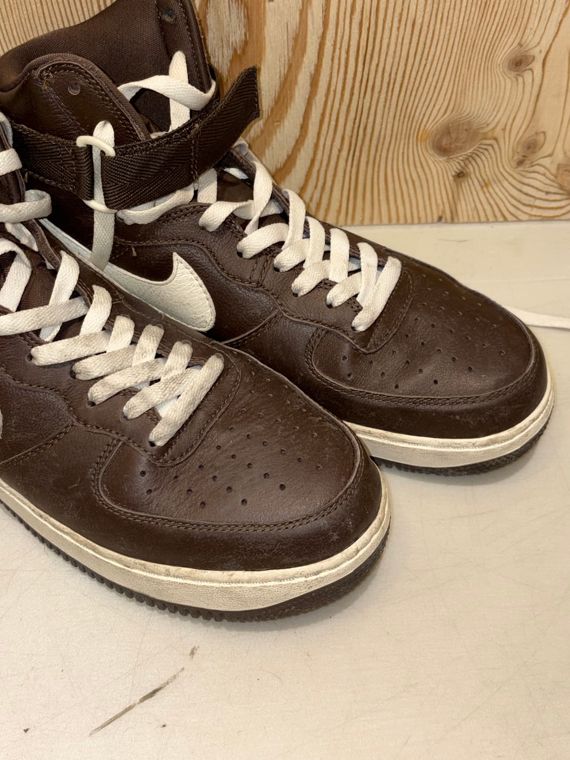 나이키 에어포스1 하이 레트로 QS 초콜릿 상품이미지5