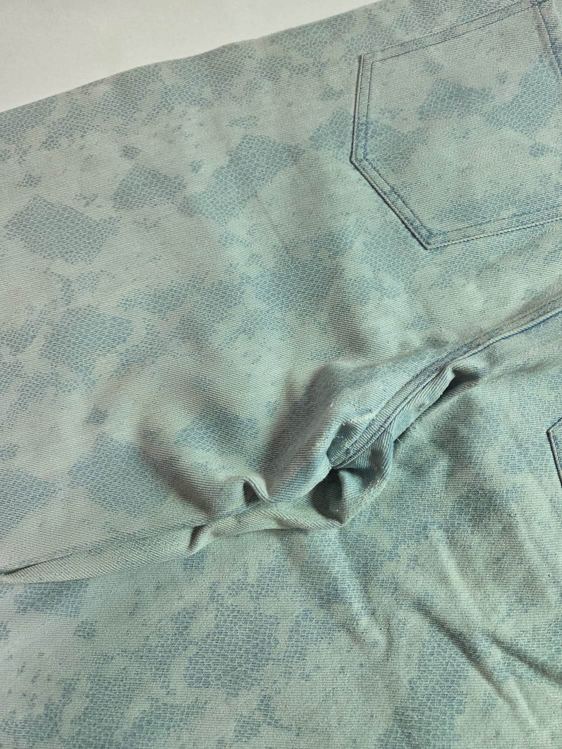 [25] 디온 리 Dion Lee 파이톤 연청 데님 팬츠 상품이미지6