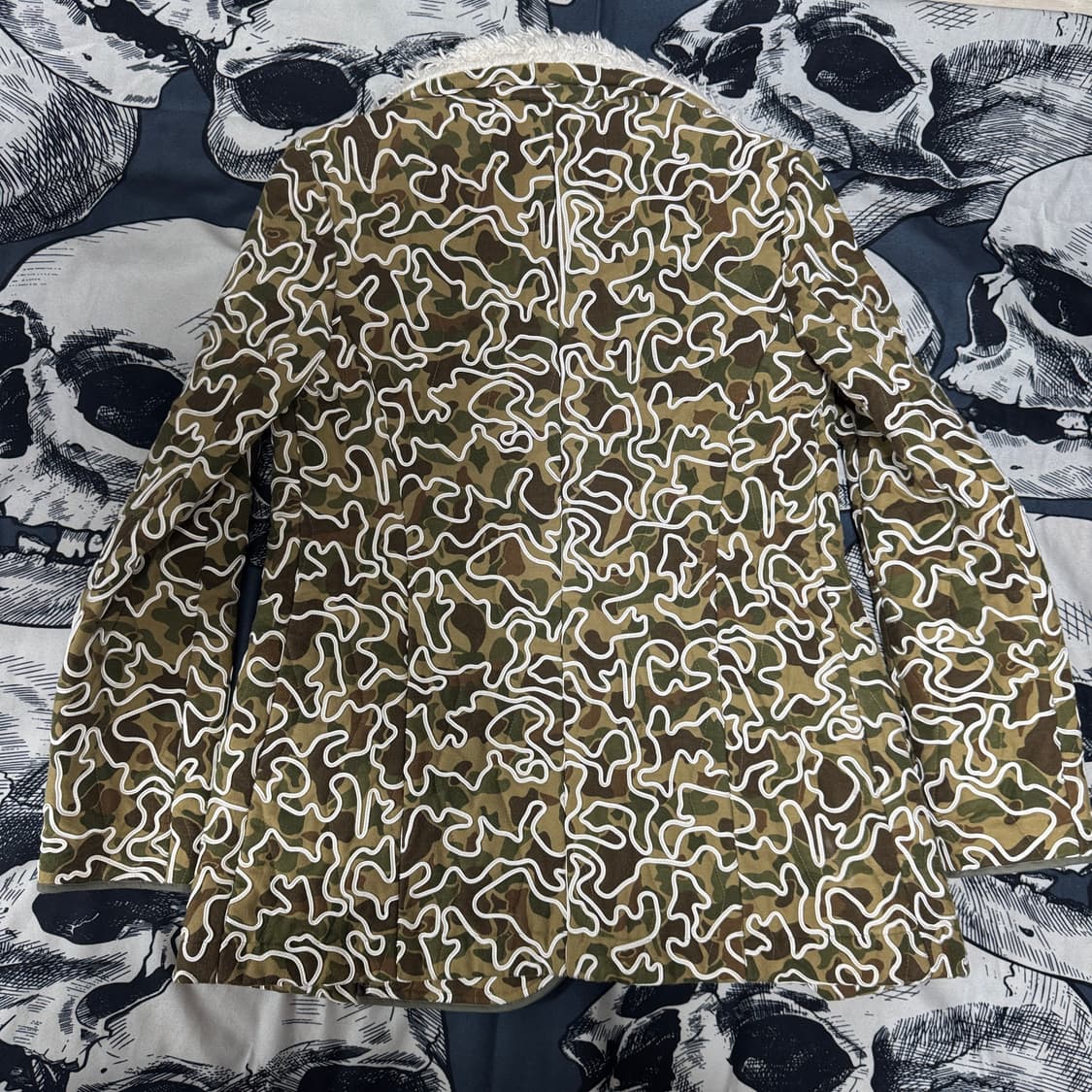 줄리앙데이비드 퍼시어링 카모자켓 여성 S사이즈 상품이미지7