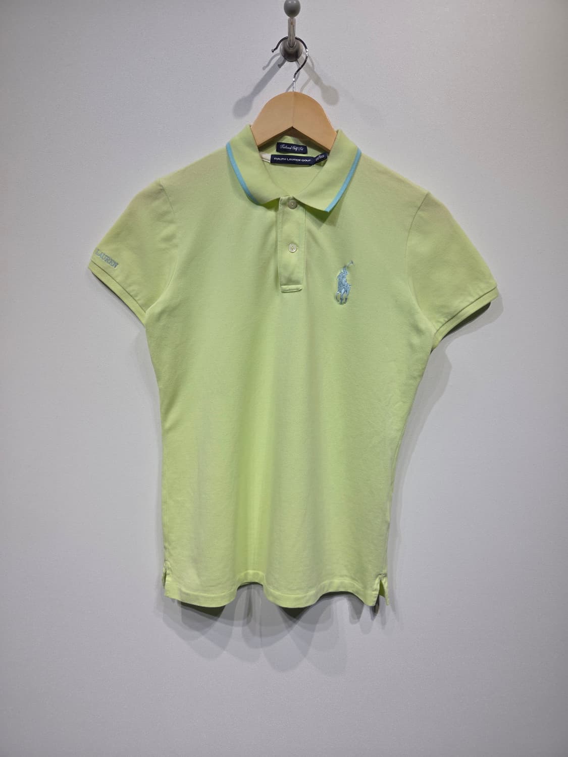 랄프로렌 골프 빅포니 배색 카라 티셔츠 상품이미지2