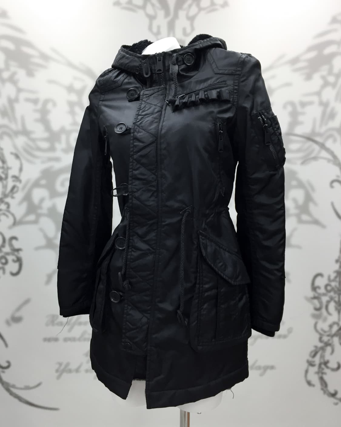 Cyber Utility High-Neck Military Jacket 상품이미지2