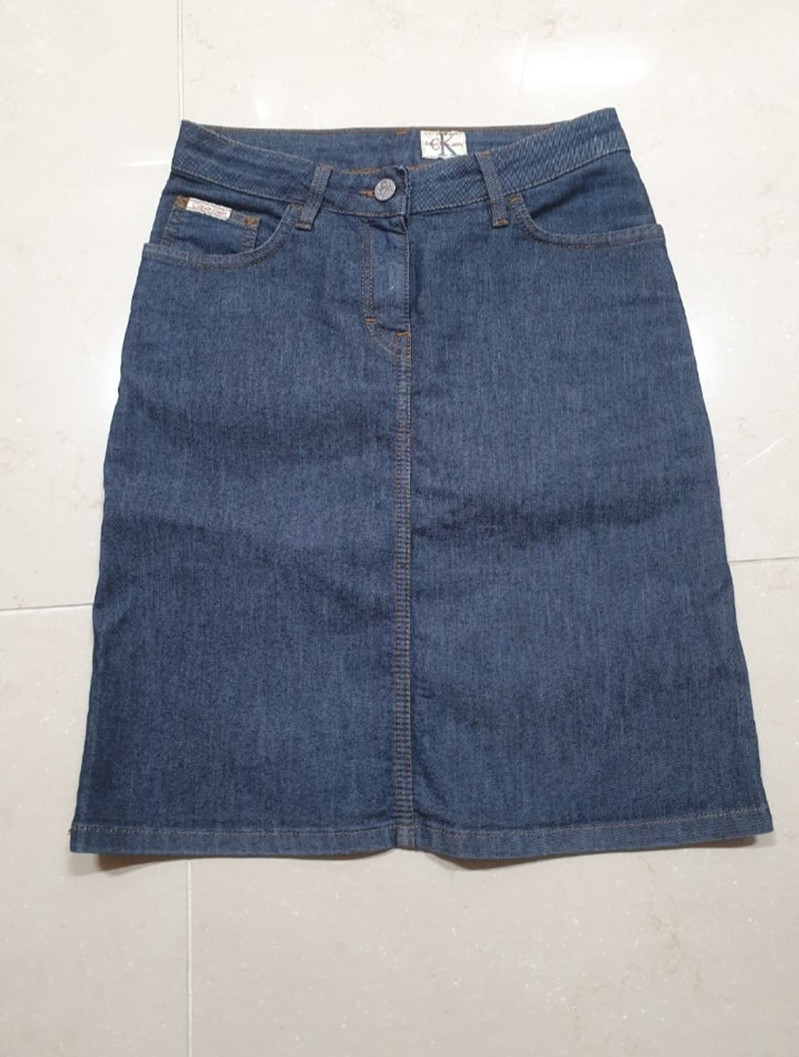 캘빈크라인 빈티지  데님스커트 상품이미지4