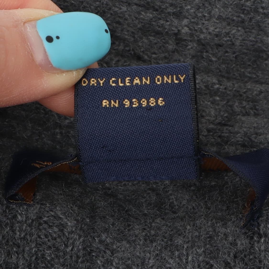 브룩스브라더스 그레이 캐시미어 100 오픈 가디건 상품이미지9