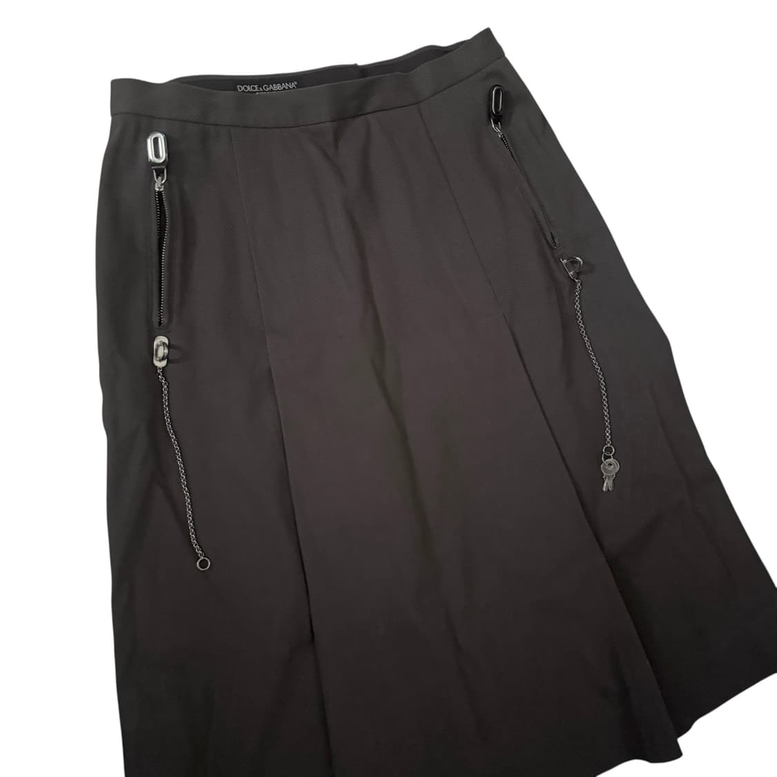 Dark Brown Key Skirt 상품이미지4