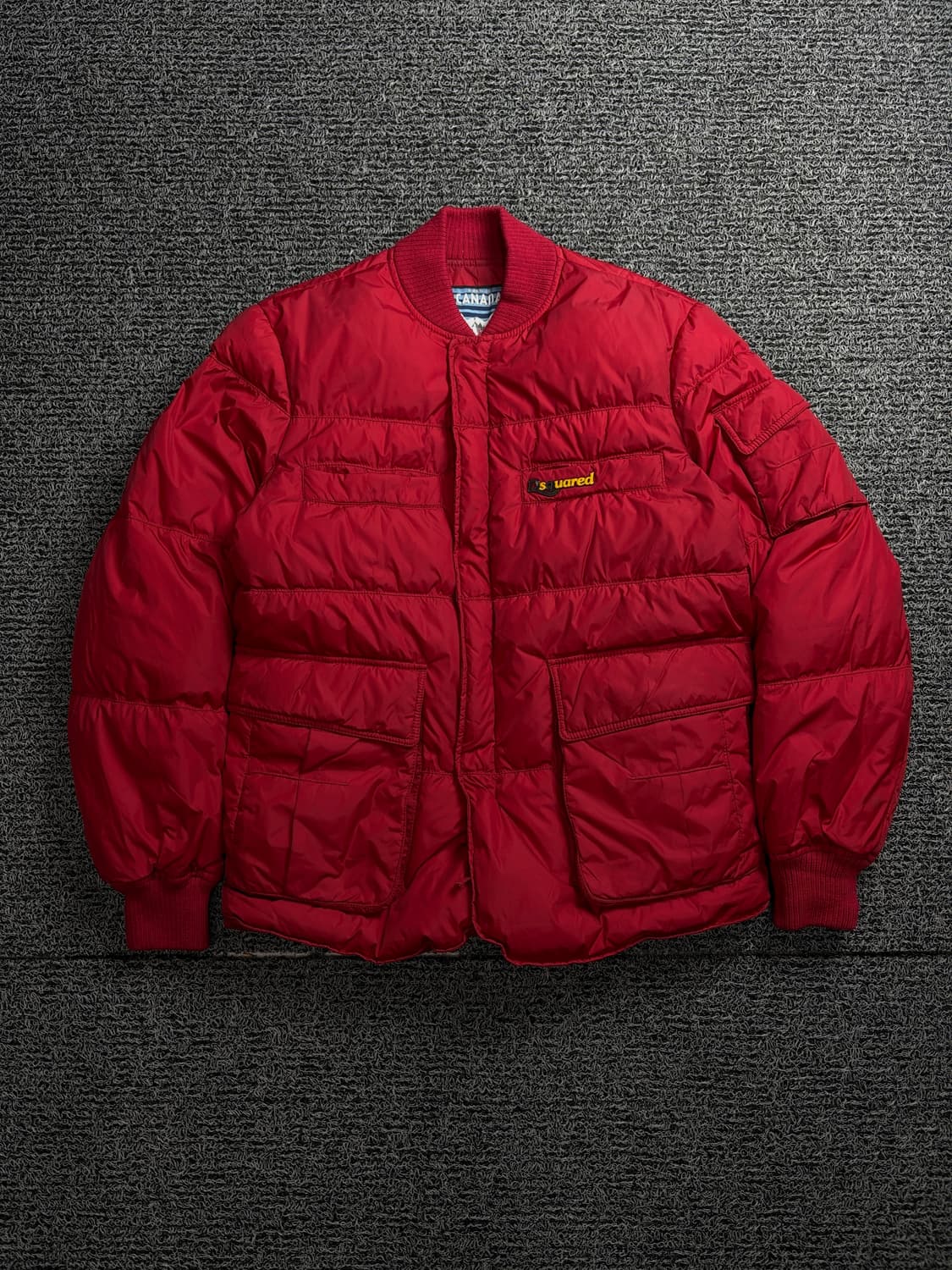 00s 디스퀘어드 y2k 올드스쿨 봄버 다운 자켓 1451 상품이미지2