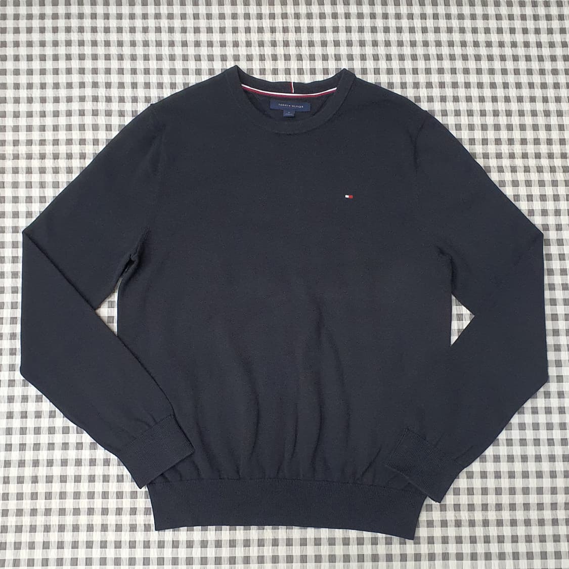 타미힐피거 얇은 면니트 남자95~100 상품이미지1