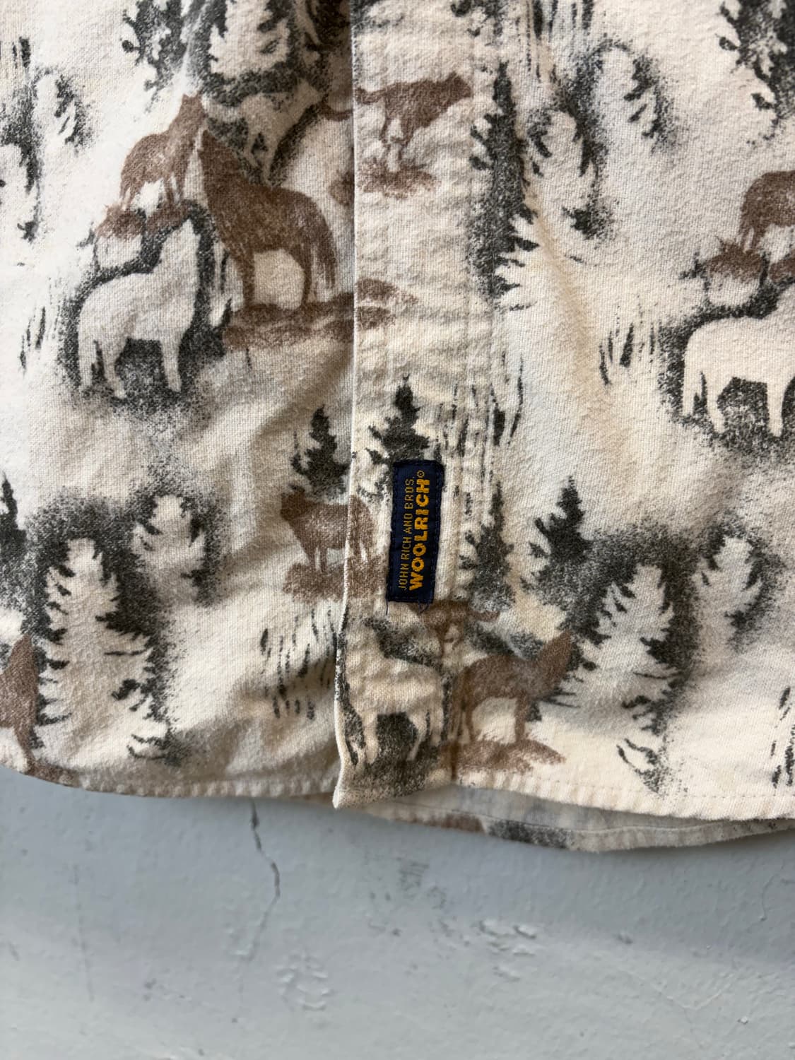 울리치 빈티지 패턴 셔츠 상품이미지4