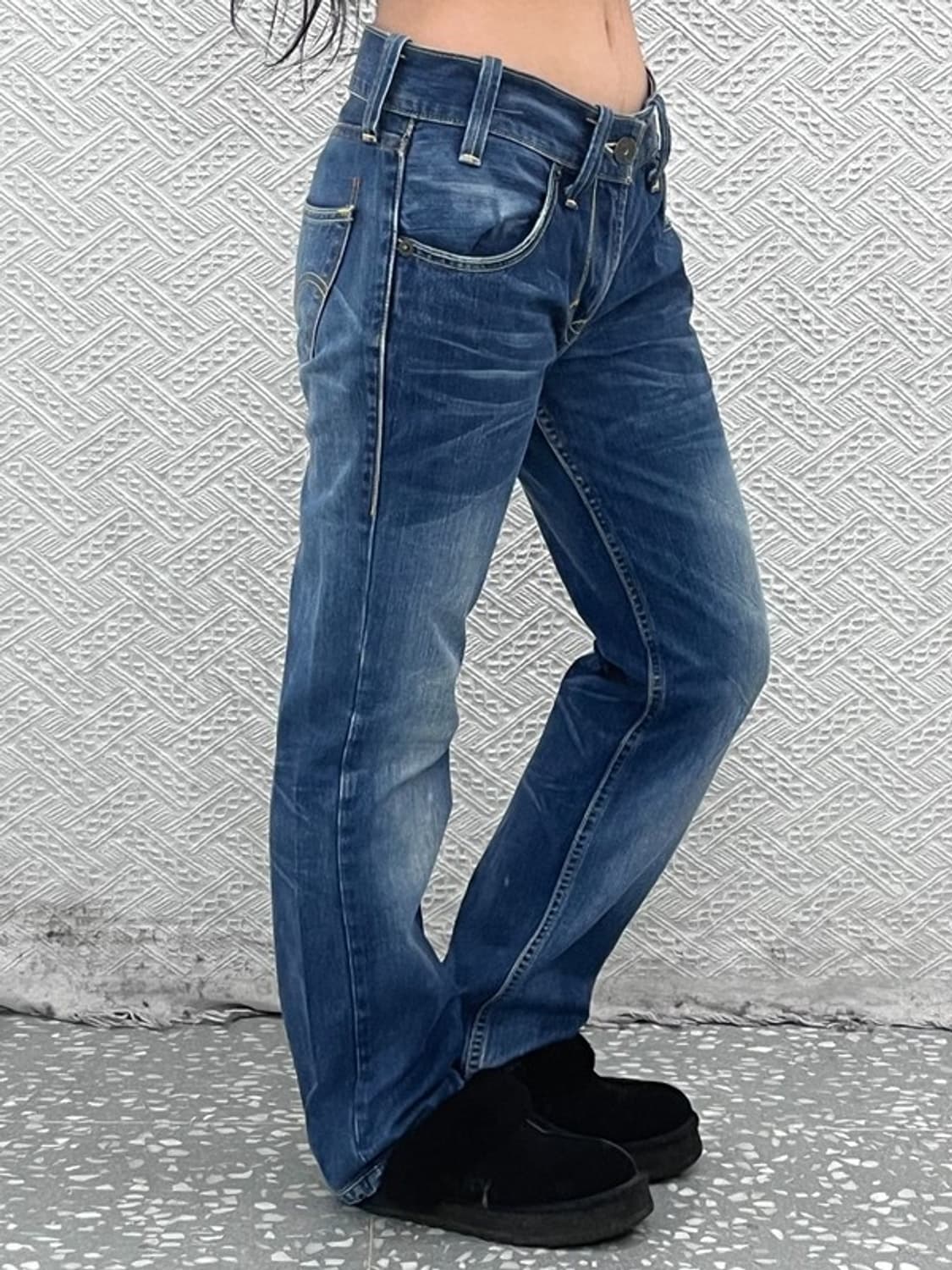 리바이스 504 빈티지 00's 워싱 데님 청바지 30인치 C09442 상품이미지2