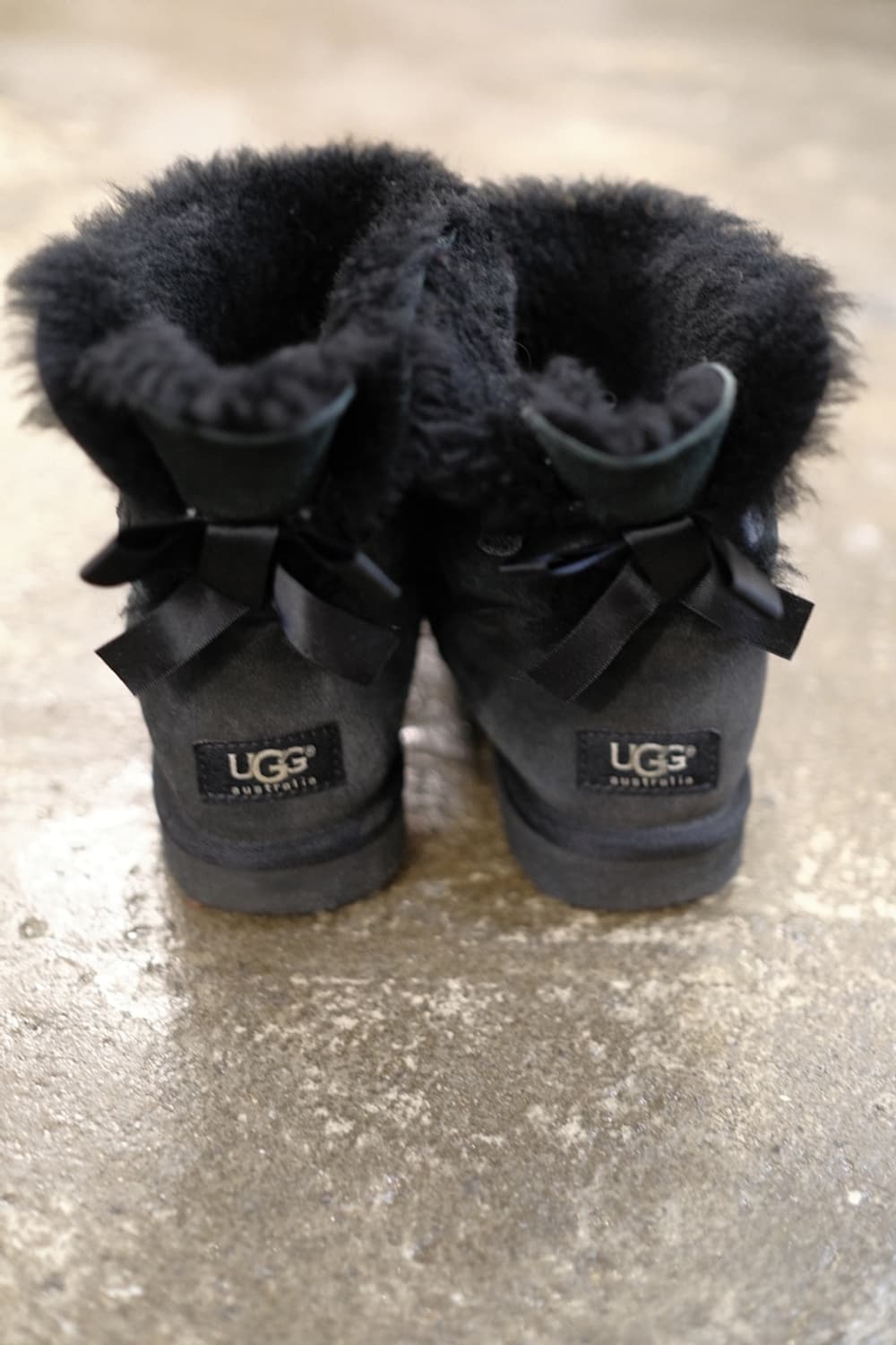 UGG 리본 부츠 230mm 상품이미지4