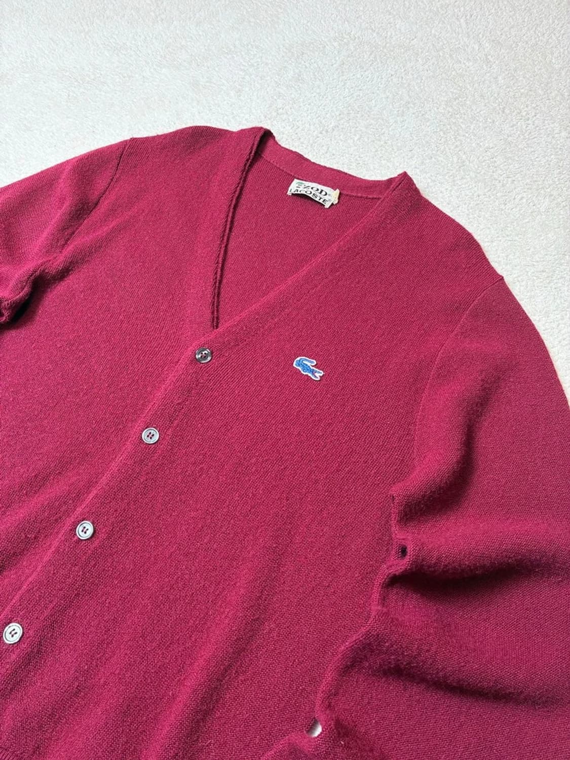 IZOD x 라코스테 90s 블루크록 오버 니트 가디건 PN6667 상품이미지2