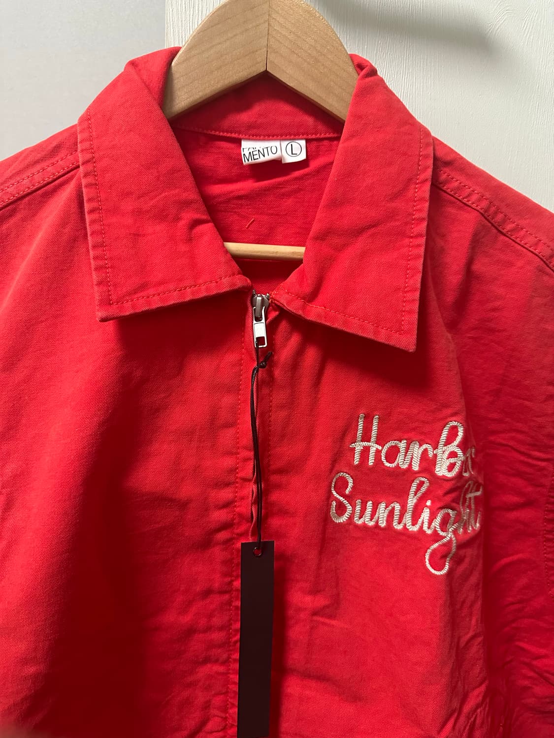 파르티멘토 빈티지 워시드 블루종(레드)[L] 상품이미지1