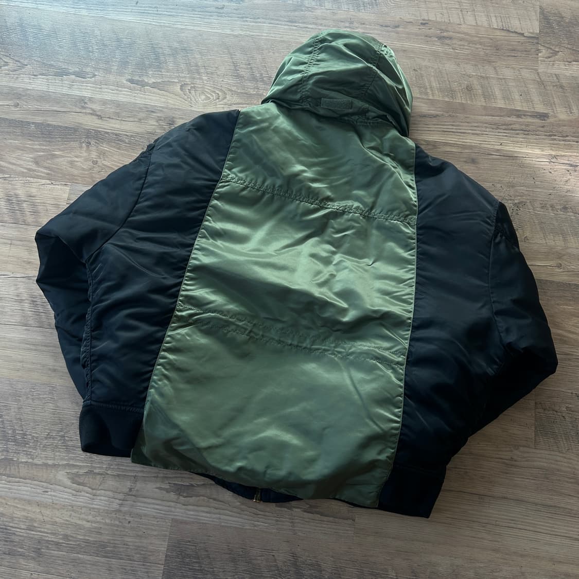 베트멍 X 알파인더스트리 후드 봄버자켓 상품이미지5