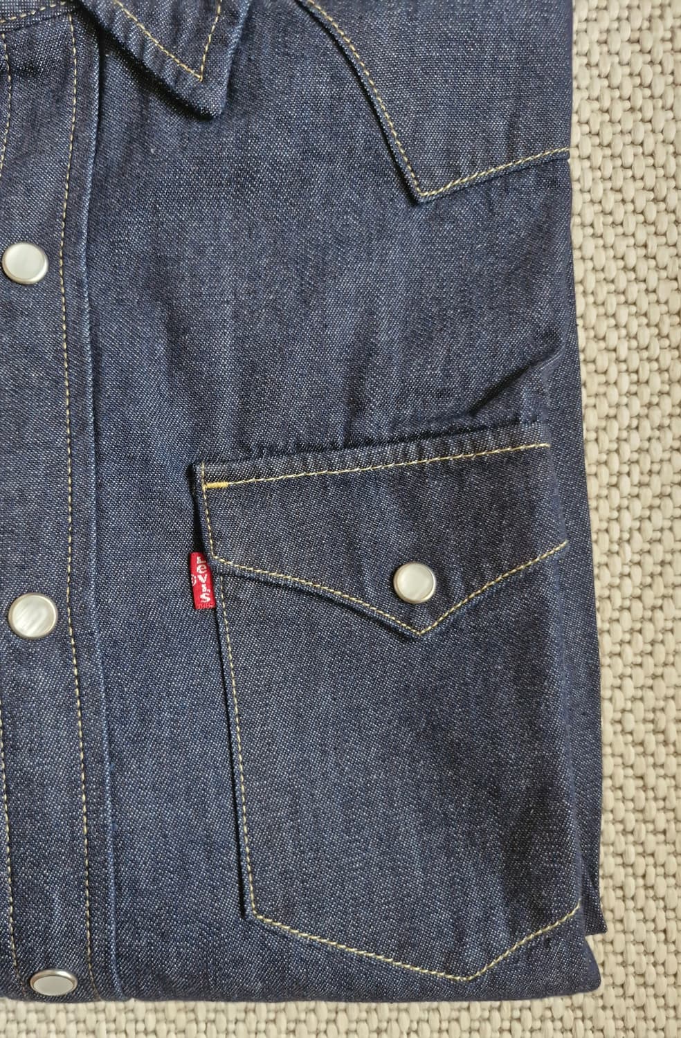 리바이스 웨스턴셔츠 새상품 L 상품이미지5