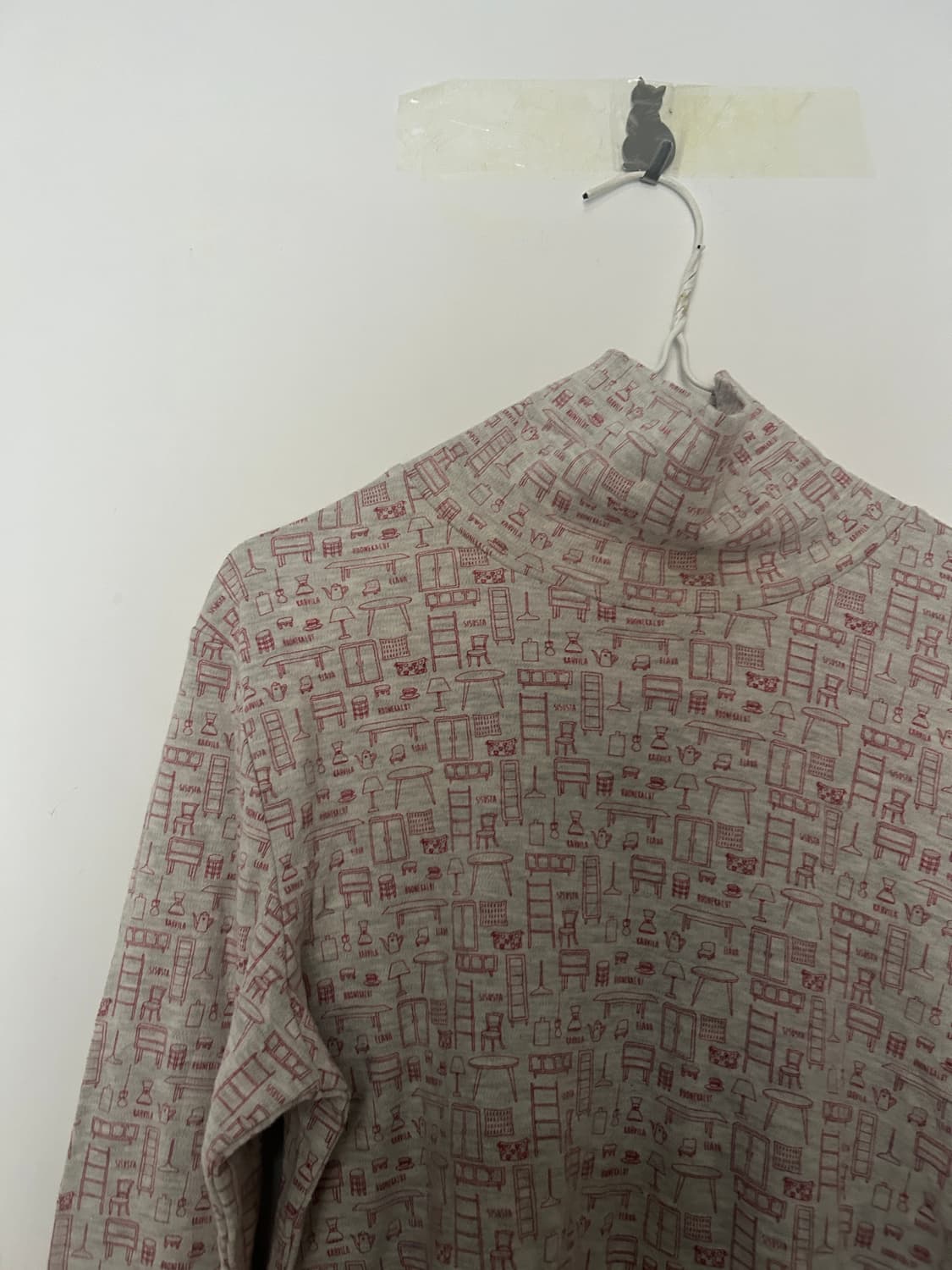 가구 일러스트 티셔츠  상품이미지3