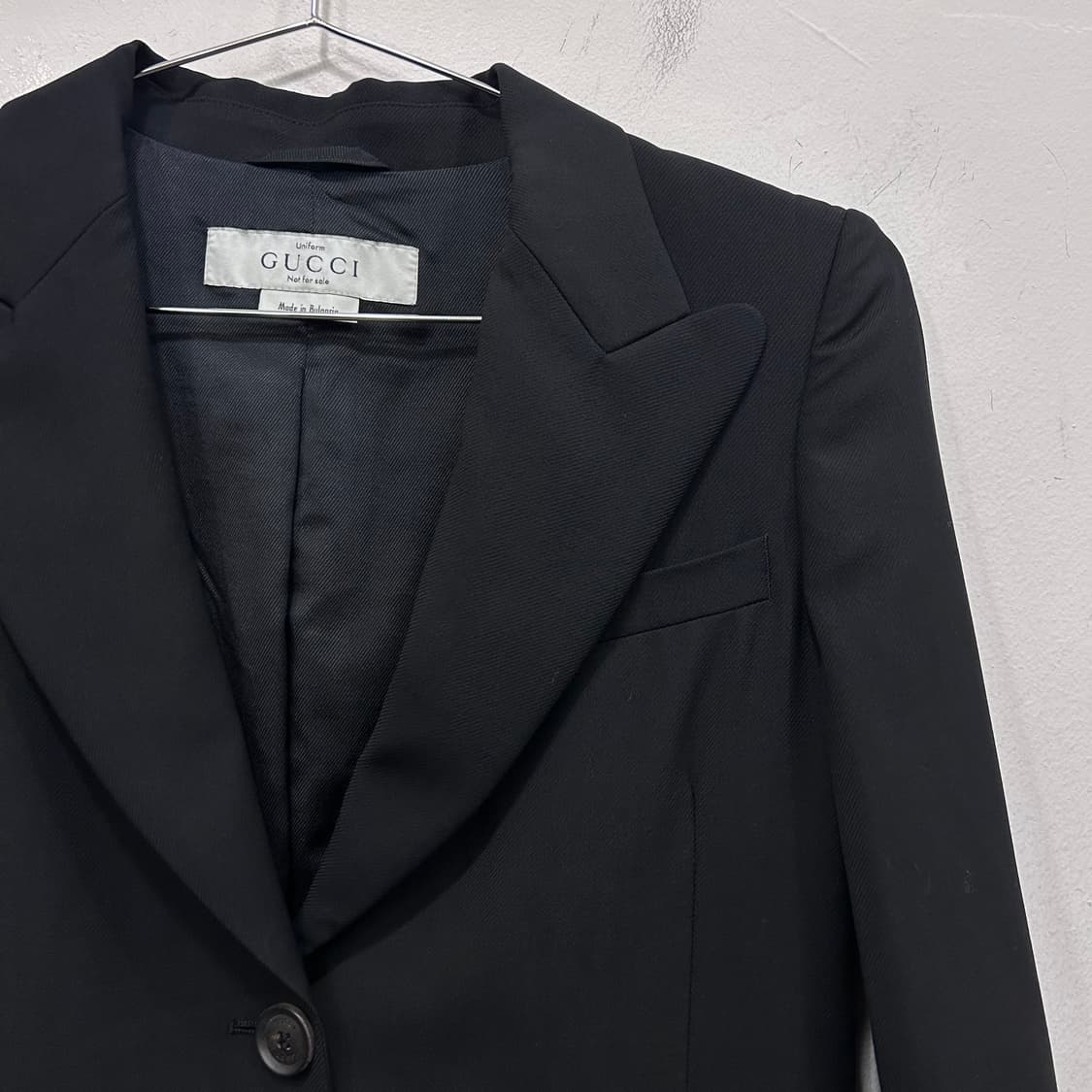 구찌 워커 유니폼 슬림 투버튼 블레이져 상품이미지1